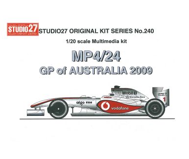 McLaren MP4/24 Australia GP 2009 - Studio27 - ST27-FK20240