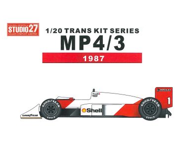 McLaren MP4/3 World Championship 1987 - Transkit - Studio27 - St27-TK2055