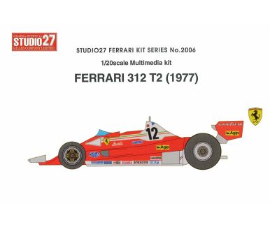 Ferrari 312T2 1977 1/24 - Studio 27 - ST27-FR2006