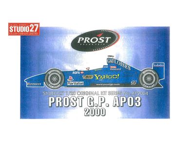 Prost AP04 Monaco GP 2001 1/20 - Studio27 - ST27-AP2007