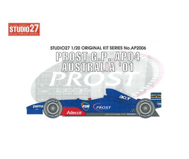 Prost AP04 Australia GP 2001 1/20 - Studio27 - ST27-AP2006