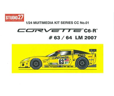 Corvette C6-R - Le Mans 2010 #63 / #64 - 1/24 - Studio 27 - ST27-CC2412