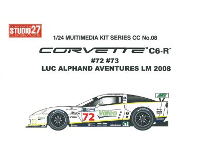 Corvette C6-R - Le Mans 2010 #63 / #64 - 1/24 - Studio 27 - ST27-CC2412
