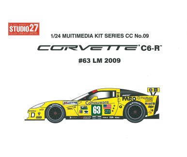 Corvette C6-R - Le Mans 2010 #63 / #64 - 1/24 - Studio 27 - ST27-CC2412