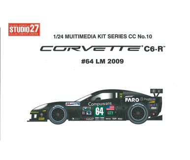 Corvette C6-R - Le Mans 2010 #63 / #64 - 1/24 - Studio 27 - ST27-CC2412