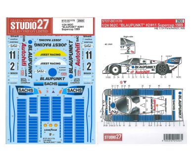 Alfa Romeo 155 V6 T1  Alfa Corse J.A.S-Martini - ITC 1996 1/24 - Studio 27 - ST27-DC806