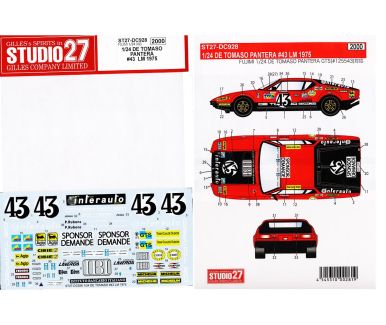 Alfa Romeo 155 V6 T1  Alfa Corse J.A.S-Martini - ITC 1996 1/24 - Studio 27 - ST27-DC806