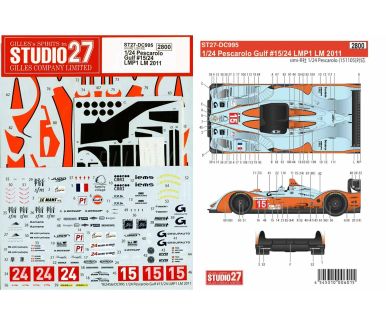 Ford GT #10 FIA-GT Transkit 1/24 - Studio27 - ST27-TK2459