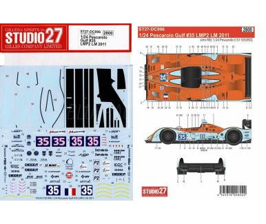 Ford GT #10 FIA-GT Transkit 1/24 - Studio27 - ST27-TK2459