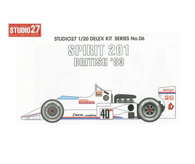 Spirit 201 British Grand Prix 1983 1/20 - Studio27 - ST27-DX2006