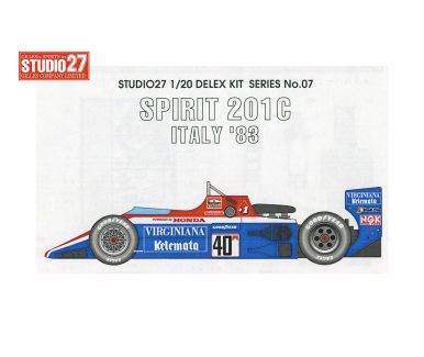 Spirit 201C Italy Grand Prix 1983 1/20 - Studio27 - ST27-DX2007