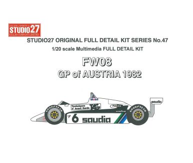 Williams FW08 Austria GP 1982 1/20 - Studio27- ST27-DX2047