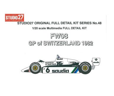 Williams FW08 German GP 1982 1/20 - Studio27- ST27-DX2046