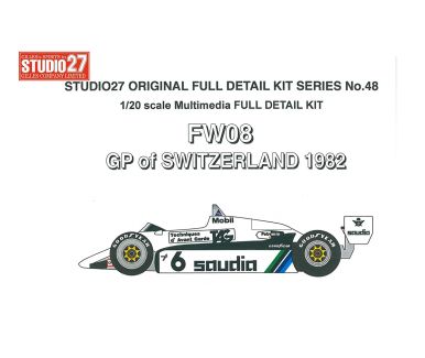 Williams FW08 Switzerland GP 1982 1/20 - Studio27- ST27-DX2048