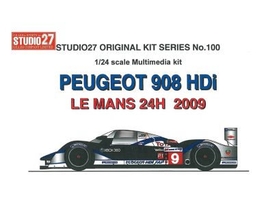 Peugeot 908 HDi FAP Le Mans 2009 1/24 - Studio27 - ST27-FK24100