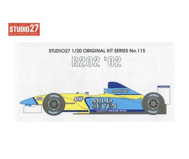 Renault R202 Formula One World Championship 2002 1/20 - Studio27 - ST27-FK20115