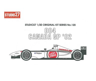 BAR 004 Canada GP 2002 1/20 - Studio 27 - ST27-FK20210