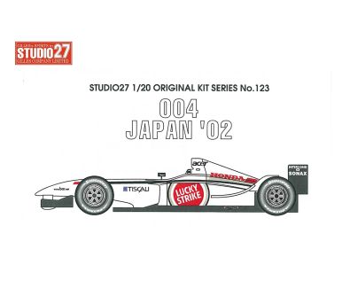 BAR Honda 004 Japan Grand Prix 2002 1/20