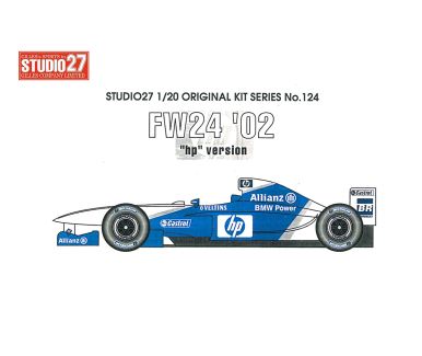 Williams FW24 "HP-Version" Formula One 2002 1/20 - Studio27 - ST27-FK20124
