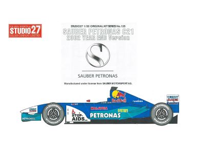 Sauber C21 Petronas 2002 Year End Version 1/20 - Studio27 - ST27-FK20125