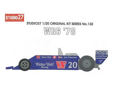 Wolf WR6 Holland / Italy / Canada Grand Prix 1978 1/20 - Studio27 - ST27-FK20130