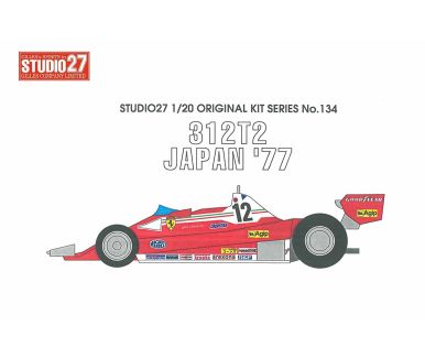 Ferrari 312T2 Italy Grand Prix 1977 1/20 - Studio27 - FK20134