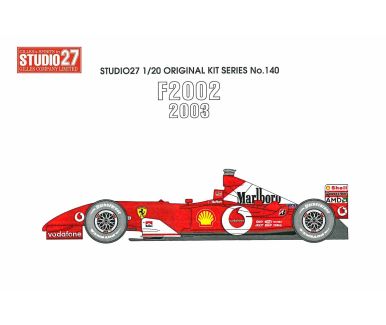 Ferrari F2002 Formula One World Championship 2003 1/20 - Studio27 - ST27-FK20140
