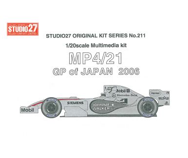 McLaren MP4/21 - Japan GP 2006 - Studio27 - ST27-FK20211C