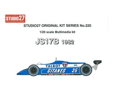 Ligier JS17B 1982 - Studio27 - ST27-FK20220C