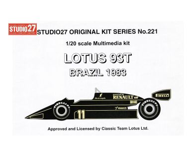 Lotus 93T Brazil Grand Prix1983 1/20