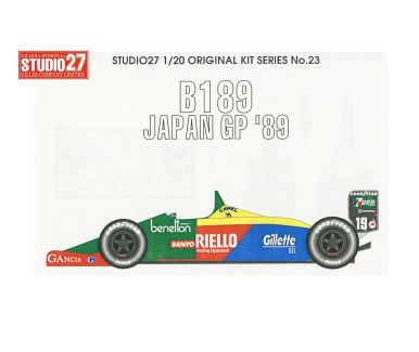 Benetton B189 Japan Grand Prix 1989 1/20 - Studi27 - ST27-FK2023