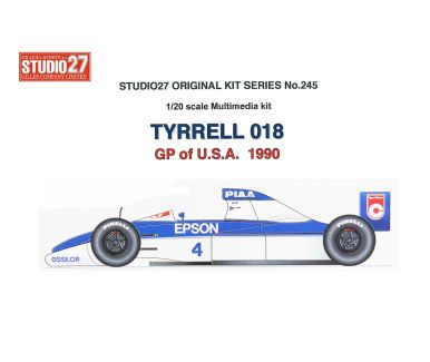 Tyrrell 018 French GP 1989 1/20 - Studio27 - ST27-FK20243