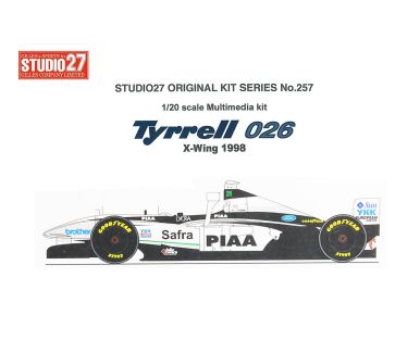 Tyrrell 026 Early Season "X-Wing" 1998 1/20 - Studio27 - ST27-FK20257