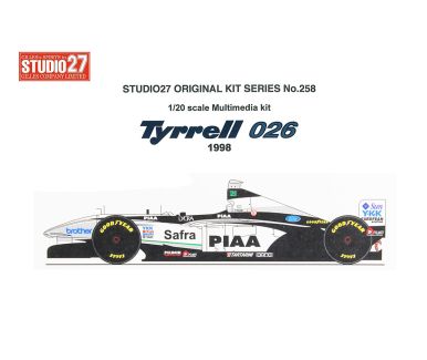 Tyrrell 026 Late Season 1998 1/20 - Studio27 - ST27-FK20258