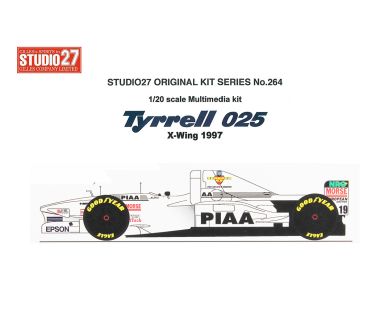 Tyrrell 025 X-Wing 1997 1/20 - Studio27 - ST27-FK20264