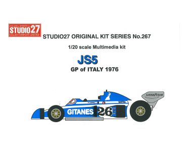 Ligier JS5 #26 Italy GP 1976 1/20 - Studio27 - ST27-FK20267