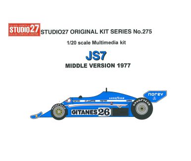 Ligier JS Middle Version 1977 1/20 - Studio27 - ST27-FK20275