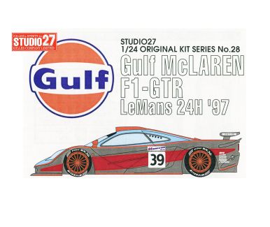 McLaren F1 GTR Long Tail "Gulf" Le Mans / Suzuka 1997 1/24 - Studio27 - FK2428