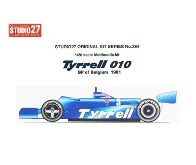 Tyrrell 010 GP of Belgium 1981 1/20 - Studio27 - ST27-FK20284