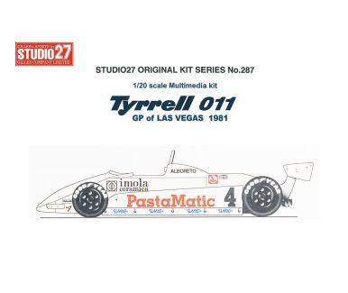 Tyrrell 011 - Germany GP 1981 - Studio27 - ST27-FK20286