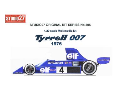 Tyrrell 007 Late Version 1975 1/20 - Studio27 - ST27-FK20304