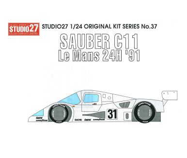 Mercedes C11 Le Mans 24 Hours 1991 1/24 - Studio27 - ST27-FK2437