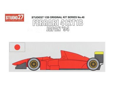 Ferrari 412 T1B Japan GP 1994 1/20 - Studio 27 - ST27-FK2040