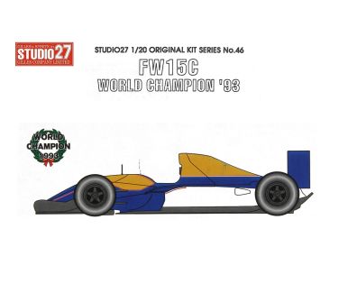 Williams FW15C World Champion 1993 1/20 - Studio27- ST27-FK2046