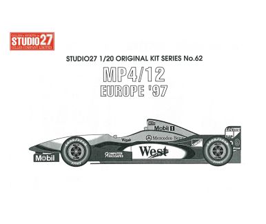 McLaren MP4/12 European Grand Prix 1997 1/20 - Studio27 - ST27-FK2062