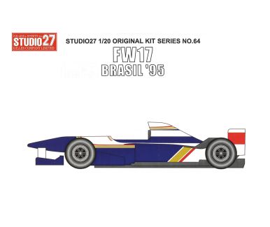 Williams FW17 Brazil Grand Prix 1995 1/20 - Studio27 - ST27-FK2064