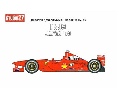 Ferrari F399 Japan Grand Prix 1999 1/20 - Studio27 - ST27-FK2083