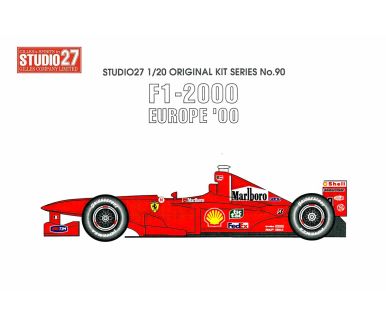 Ferrari F1-2000 European Grand Prix 2000 1/20 - Studio27 - ST27-FK2090