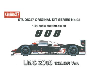 Peugeot 908 HDi FAP 1/24 - Le Mans 2007 - Studio27 - ST27-FK2484C