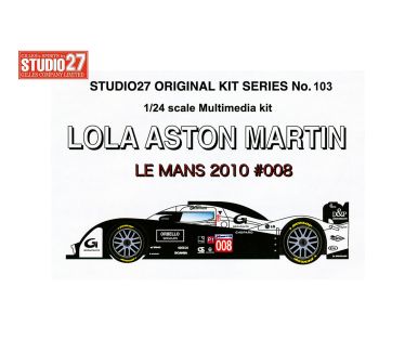 Lola Aston Martin Le Mans 2010 #007 #009 - Studio 27 - ST27-FK24102